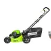 Аккумуляторная газонокосилка GREENWORKS GD60LM46HP, 60В, 4 А.ч, зу, шир. скаш. 46 см, 60 л, 7 уровней, б/щ, 3в1, мульч, без АКБ и ЗУ