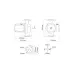 Насос циркуляционный AQUARIO AC 8-8-40F, 0.7 кВт, 15 л/мин, напор-12 м (5408aq)