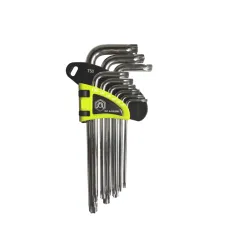 Набор ключей ARMERO 9 шт TORX длинные CrV