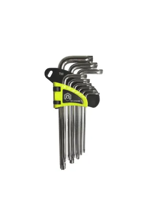 Набор ключей ARMERO 9 шт TORX длинные CrV