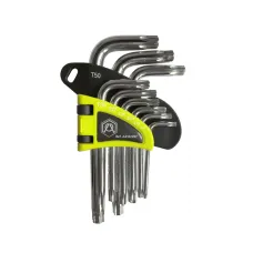 Набор ключей ARMERO 9 шт TORX короткие CrV
