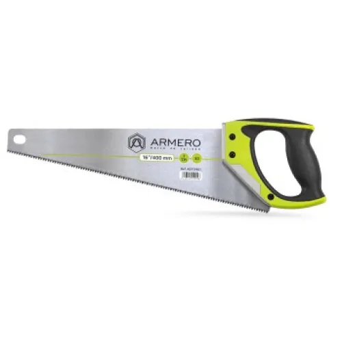 Ножовка по дереву ARMERO A531/400, 400мм, 3D средний зуб