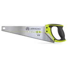 Ножовка по дереву ARMERO A531/450, 450мм, 3D крупный зуб