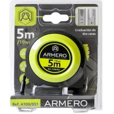 Рулетка ARMERO 5м х19мм с автоблокировкой магнит нейлон