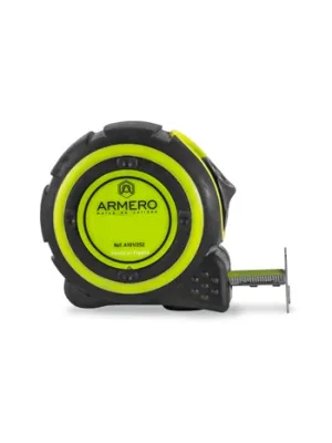 Измерительная рулетка с двумя фиксаторами ARMERO 5м х25мм (A101/252)