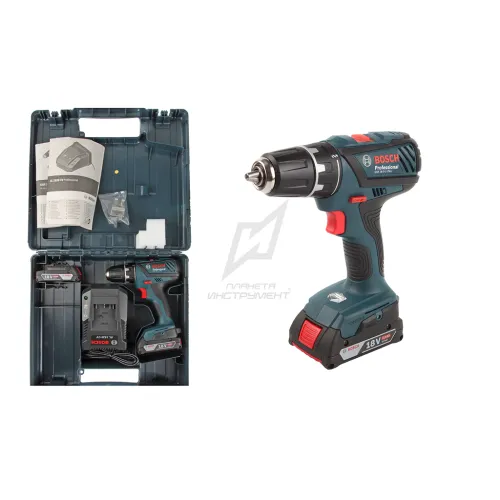 Аккумуляторный шуруповерт BOSCH GSR 18-2-LI Plus (0.601.9E6.120)