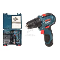 Аккумуляторный шуруповерт BOSCH GSR 12V-30, кейс