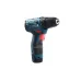 Аккумуляторный шуруповерт BOSCH GSR 120-LI, 1х2Ач, кейс