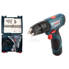 Аккумуляторный шуруповерт ударный BOSCH GSB 120-LI (06019G8100)