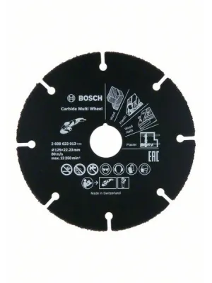 Диск алмазный BOSCH 125 мм для УШМ универсальный по дереву (2608623013)