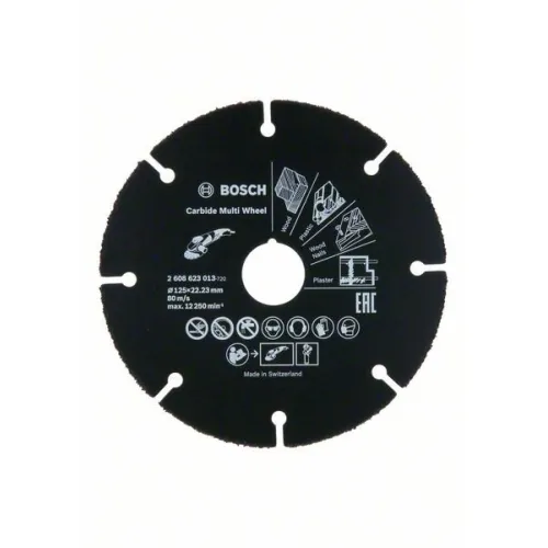 Диск алмазный BOSCH 125 мм для УШМ универсальный по дереву (2608623013)
