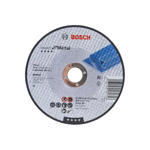 Диск отрезной BOSCH 150_2,5_22 мм по металлу