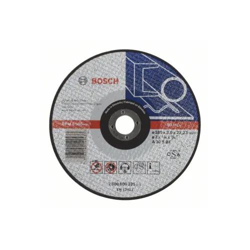 Диск отрезной BOSCH 180_22_3.0 по металлу (2608600321)