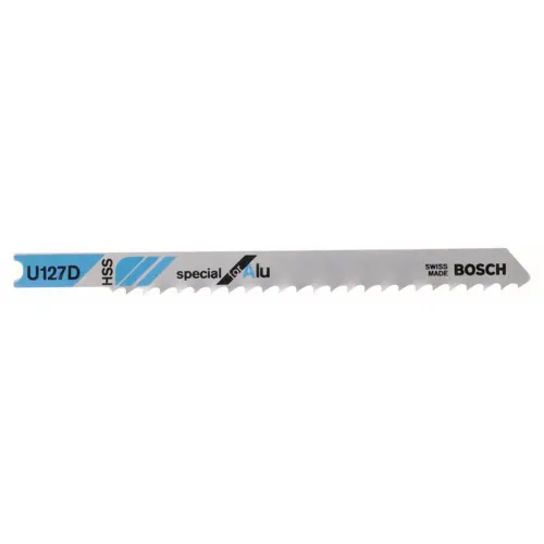 Пилки для лобзиков BOSCH U 127 D HSS, 74мм металл (2608631512)