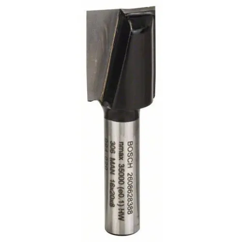 Фреза BOSCH пазовая прямая 16х20х8мм Z2 (2608628388)