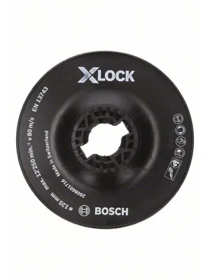 Тарелка опорная BOSCH 125мм жесткая X-LOCK (2608601716)